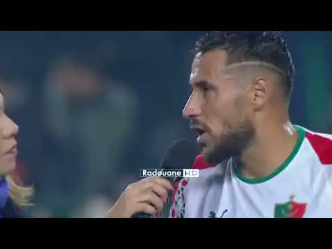 شاهد يوسف بلايلي غلط وقال نهدي هذا الفوز للشعب نتاعنا وانصار نتاع الفريقين ربي يحفظهم – داربي العاصمة