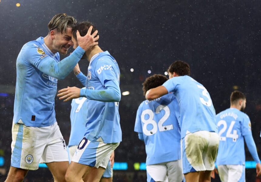 مانشستر سيتي يتعادل مع توتنهام في قمة الدوري الإنجليزي