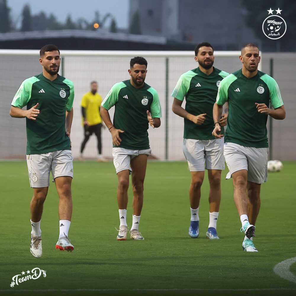 صور الحصة التدريبية الثانية ل المنتخب الجزائري ببواكي بكوت ديفوار 1
