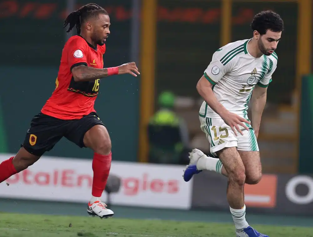 الجزائر تتعادل أمام أنغولا في كأس أمم إفريقيا 2023