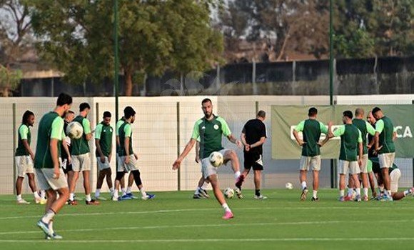 المنتخب الجزائري: حصة تدريبية اخيرة قبل مواجهة موريتانيا دون بن ناصر 3