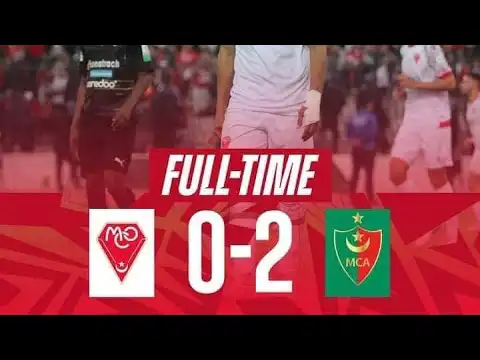شاهد اهداف مولودية وهران 0 مولودية الجزائر 2