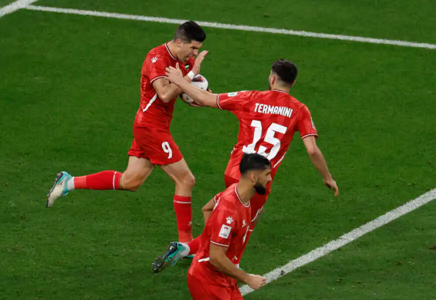 المنتخب الفلسطيني ينهزم أمام إيران في كأس آسيا قطر 2023