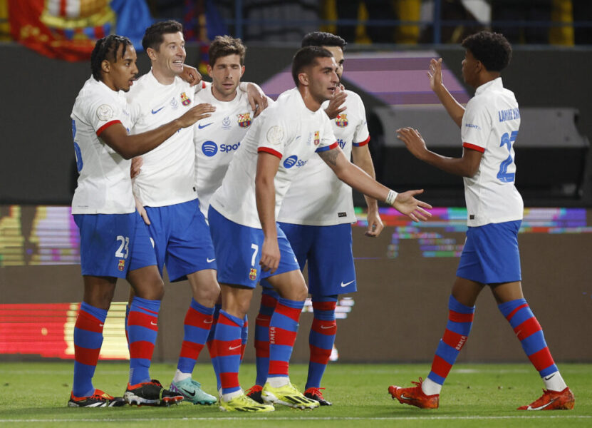 برشلونة و ريال مدريد في نهائي كأس السوبر الإسباني