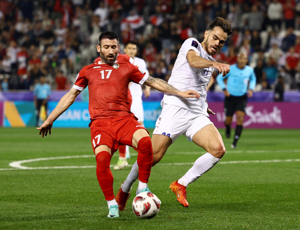 سوريا تتعادل أمام أوزبكستان في كأس آسيا قطر 2023 8