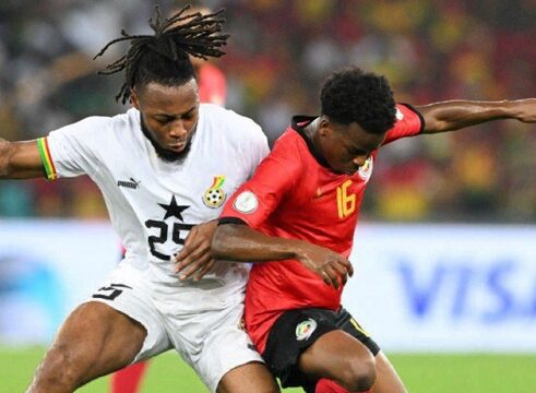 منتخب غانا يتعادل أمام موزمبيق في كأس أمم إفريقيا 9