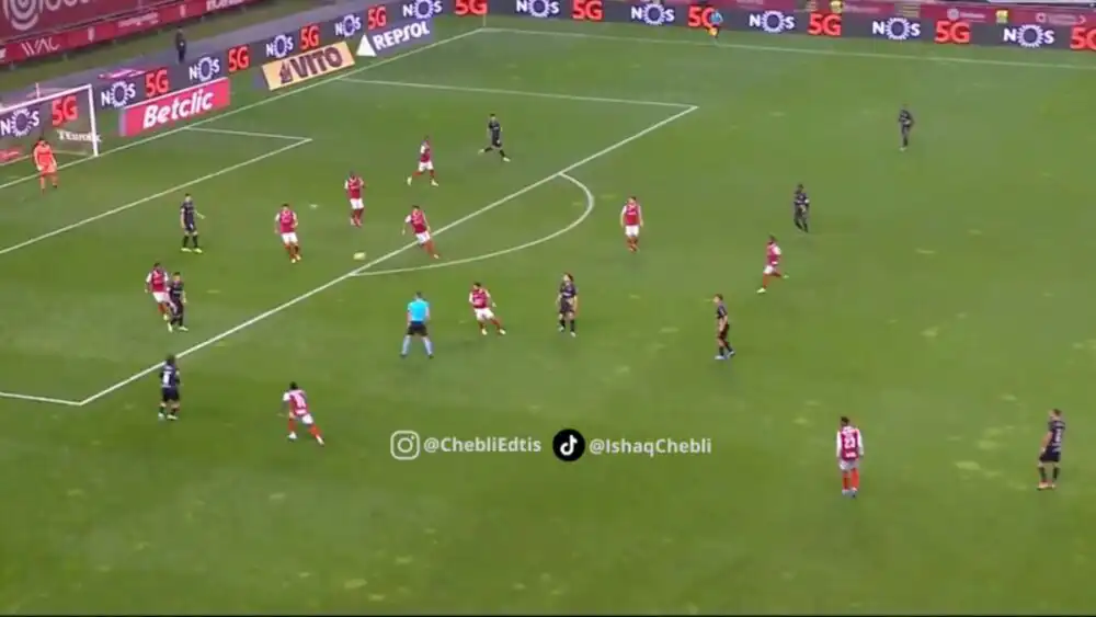 شاهد هدف الاعب الجزائري بلومي ضد براغا اليوم في الدوري البرتغالي