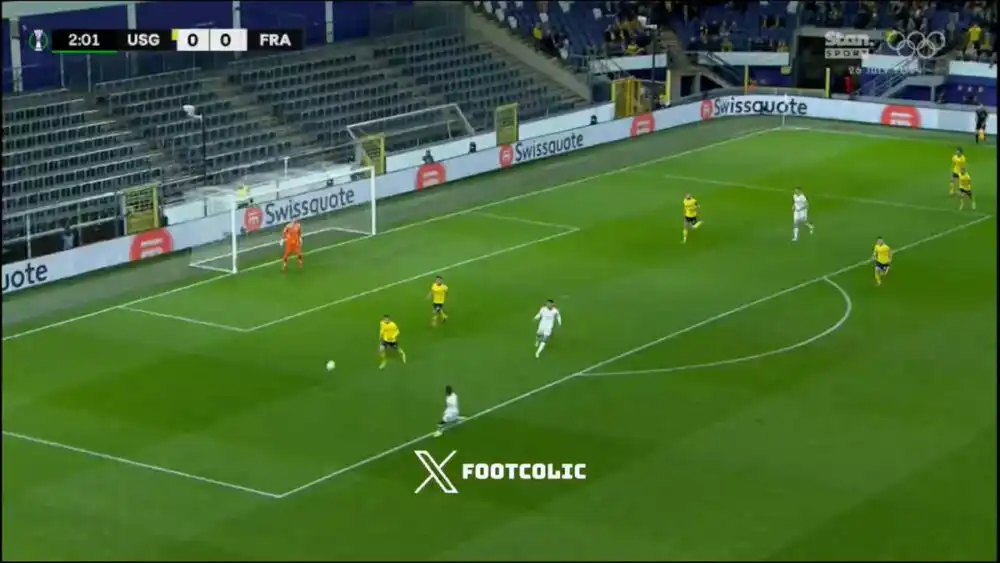 شاهد هدف فارس شايبي لنادي انتراخت فراكفورت يونيون سان جيلواز 0 – 1 انتراخت فراكفورت