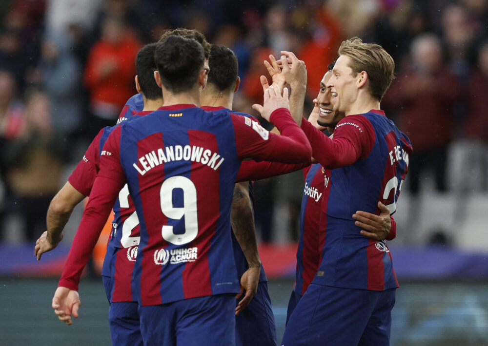 برشلونة يفوز على ضيفه خيتافي في الدوري الإسباني 16