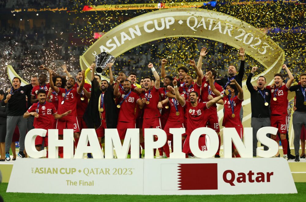 قطر تتوج بلقب كأس آسيا للمرة الثانية على التوالي 2