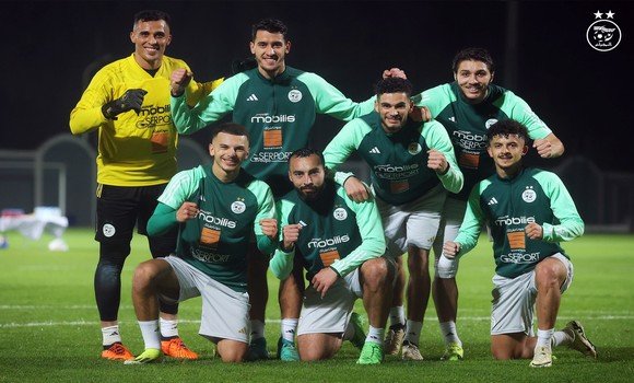 المنتخب الجزائري يعود الى اجواء التدريبات تحسبا لمواجهة جنوب افريقيا 1