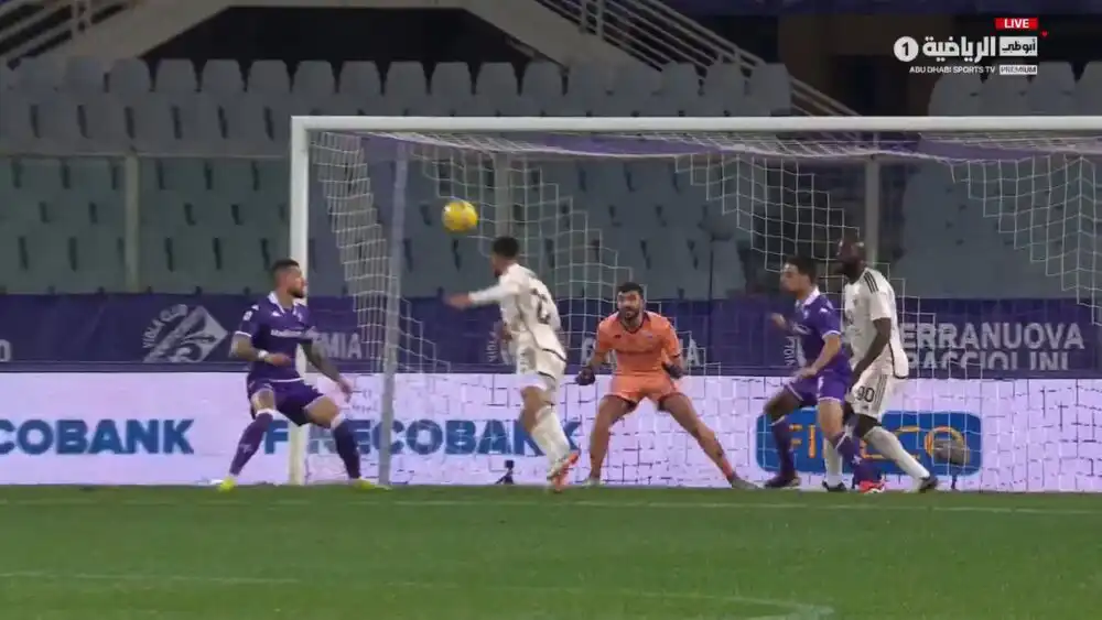 شاهد هدف حسام عوار في مرمى فيورنتينا اليوم