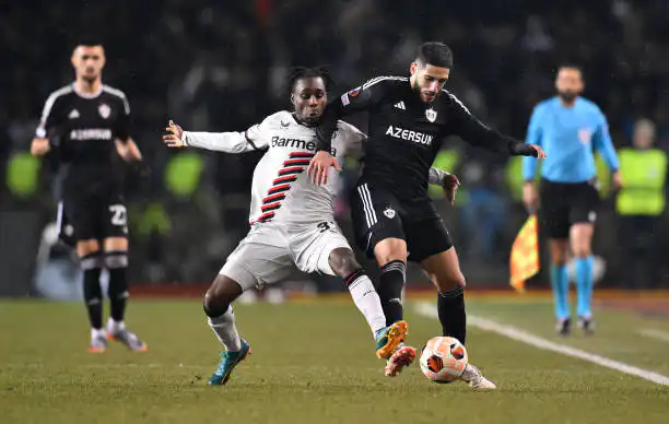 ياسين بن زية هداف ضد باير ليفركوزن في ثمن نهائي الدوري الأوروبي
