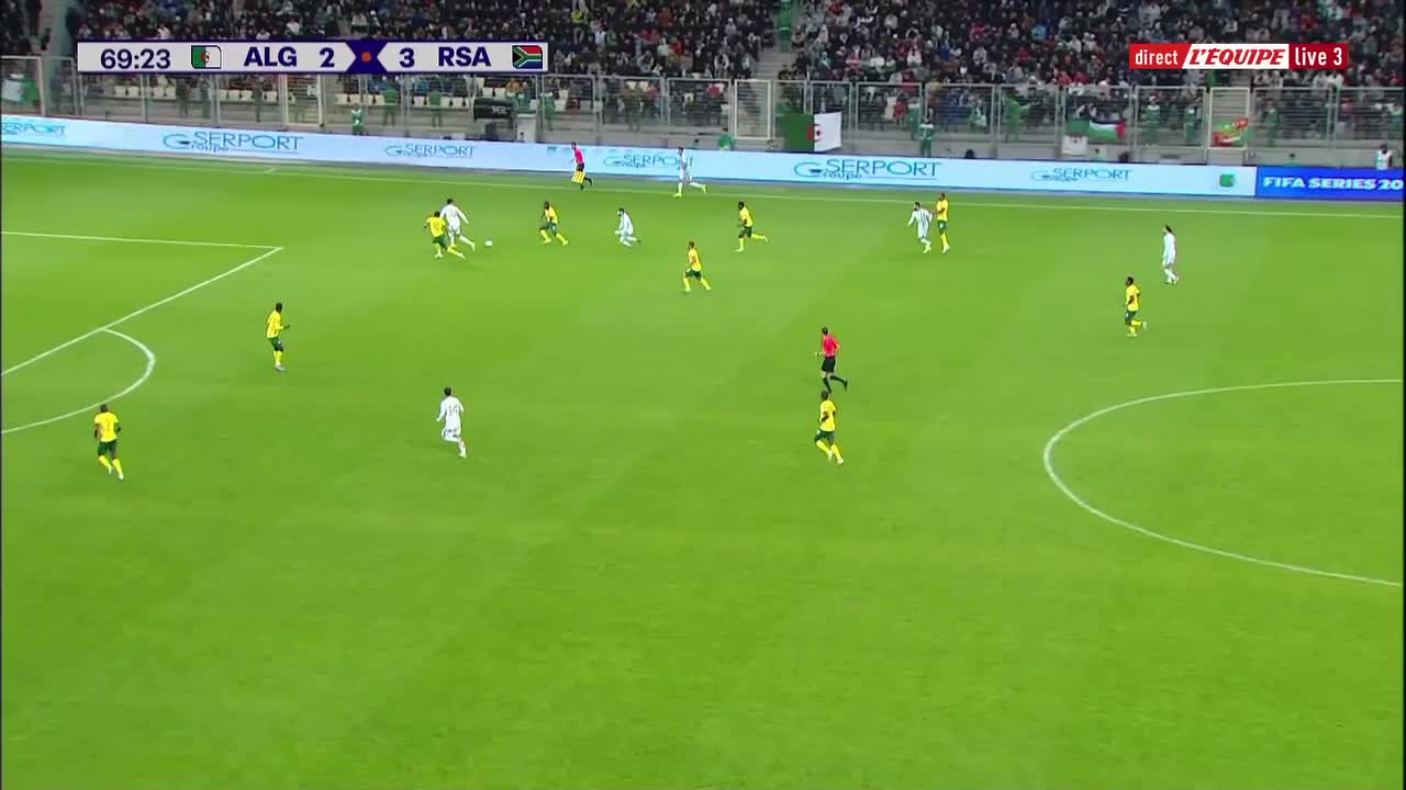 شاهد أهداف مباراة المنتخب الوطني الجزائري ضد منتخب جنوب إفريقيا | ALG 3 - 3 RSA 7