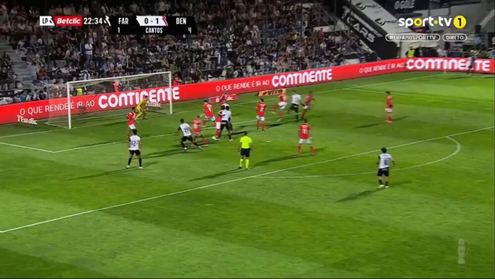 شاهد هدف رائع من بشير بلومي في مرمى بنفيكا اليوم