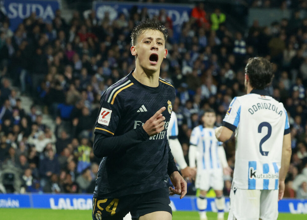التركي أردا جولر يقود ريال مدريد للفوز على مضيفه ريال سوسيداد