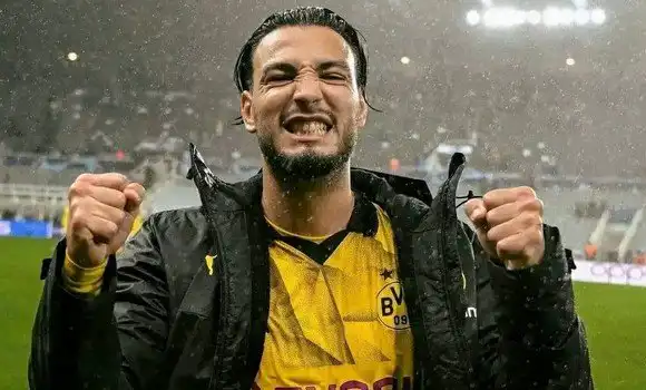 بن سبعيني, ثالث لاعب جزائري يبلغ نهائي رابطة الأبطال