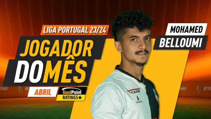 بشير بلومي افضل لاعب في الدوري البرتغالي لشهر أفريل