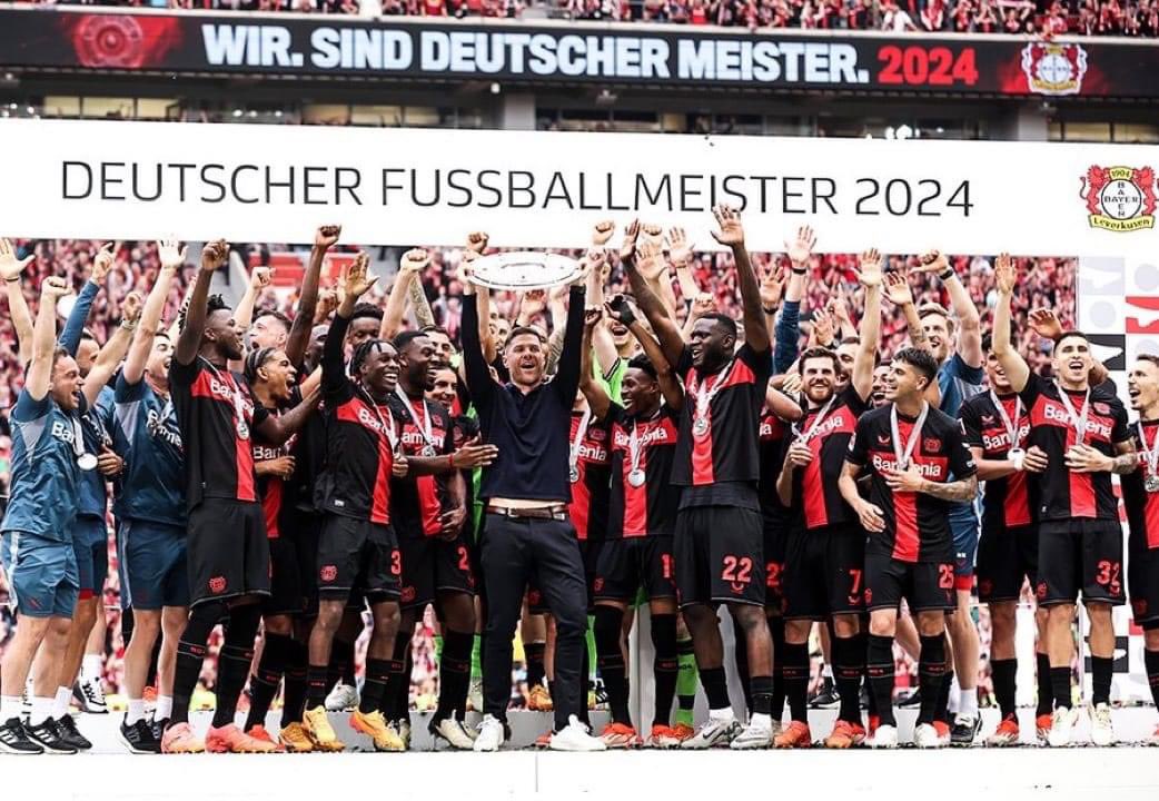 باير ليفركوزن ينهي الموسم بدون هزيمة لأول مرة في تاريخ الدوري الألماني