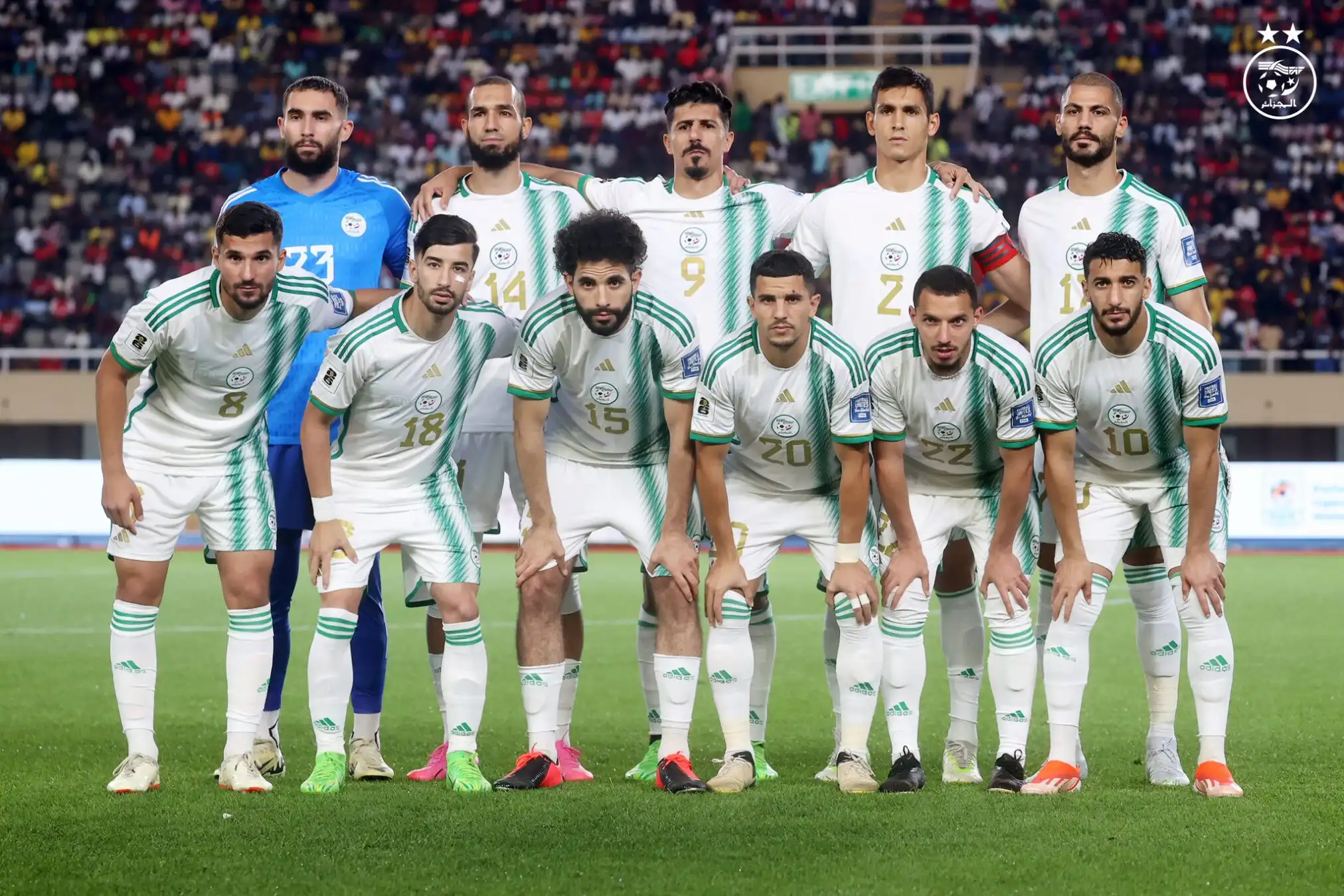 منتخب الجزائر في صدارة المجموعة من التصفيات المؤهلة لكأس العالم 2026