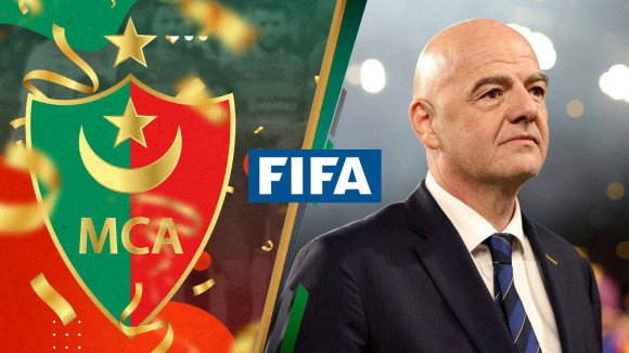 رئيس الفيفا يهنئ المولودية على التتويج بلقب الدوري الجزائري