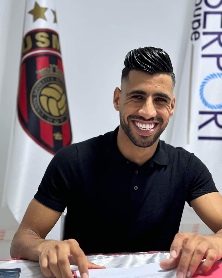 اتحاد العاصمة يعلن التعاقد رسميا مع حسام الدين غشة