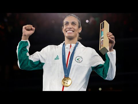 شاهد الملاكمة الجزائرية إيمان خليف تحرز ذهبية وزن 66 كلغ