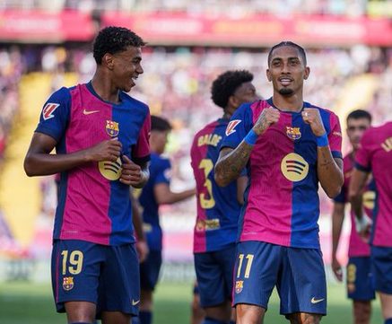 برشلونة يفوز على بلد الوليد بسباعية ضمن الدوري الإسباني