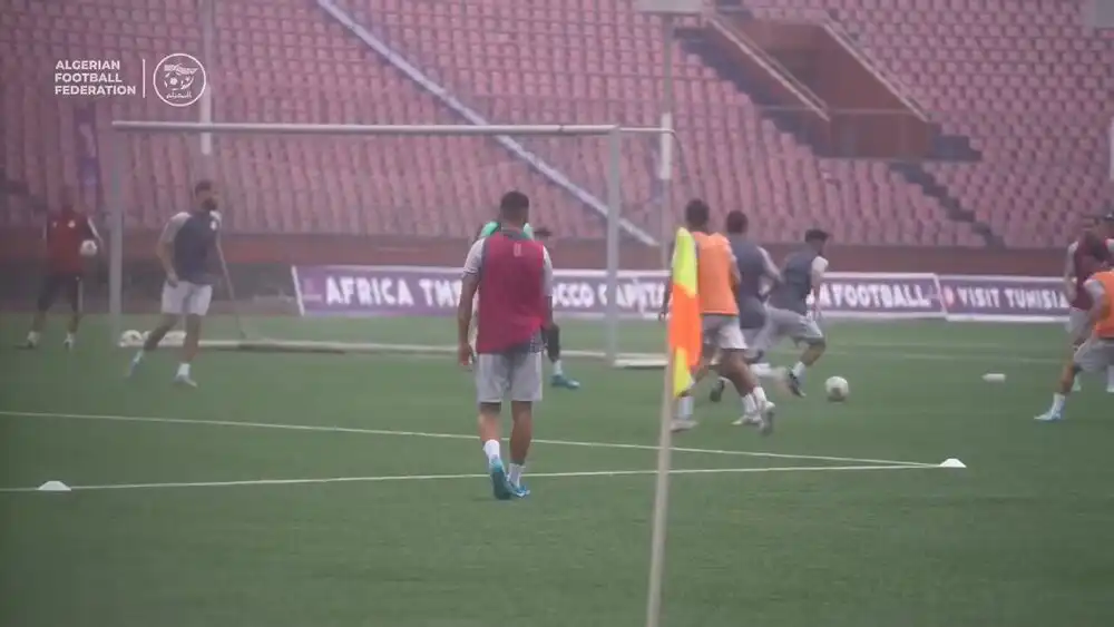 إرتقاء رائع و هدف جميل من بغداد بونجاح في الحصة التدريبية الأخيرة المنتخب الوطني