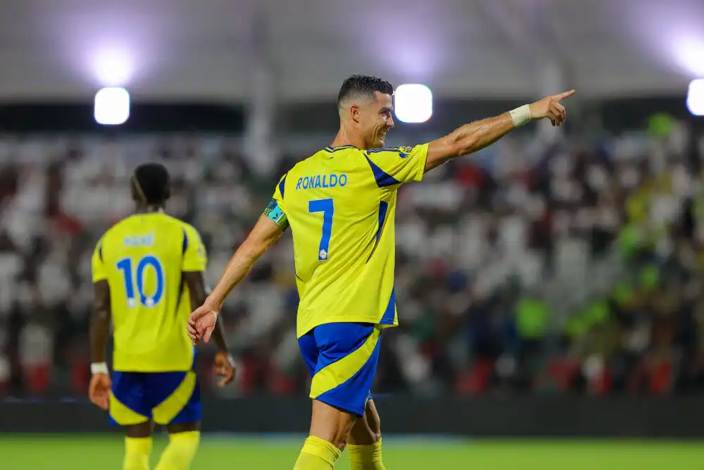 رونالدو يقود النصر للفوز على مضيفه الاتفاق بثلاثية