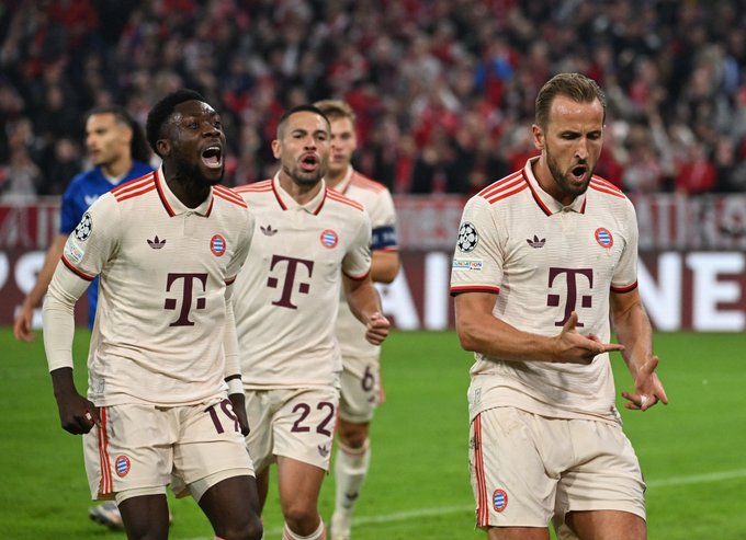 بايرن ميونيخ يكتسح دينامو زغرب الكرواتي في دوري أبطال أوروبا