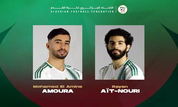 ليبيريا- الجزائر: آيت نوري وعمورة يغادران تربص الخضر بسبب الإصابة