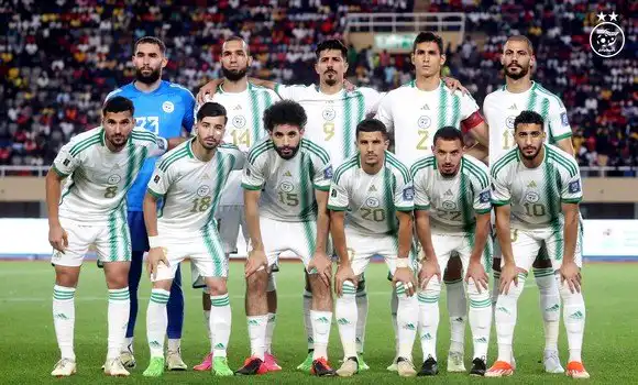 المنتخب الجزائري : برنامج مقابلات المجموعة الخامسة