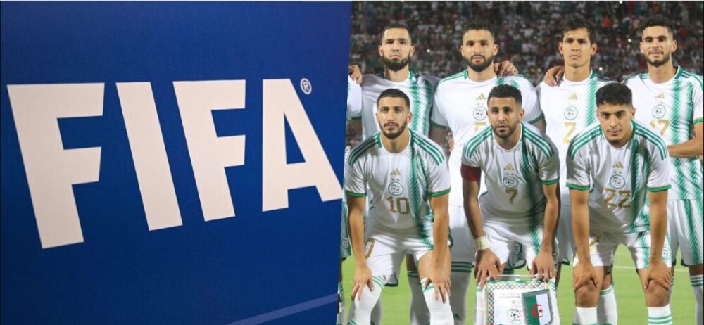 تقدم المنتخب الجزائري في تصنيف الفيفا للمنتخبات لشهر  سبتمبر