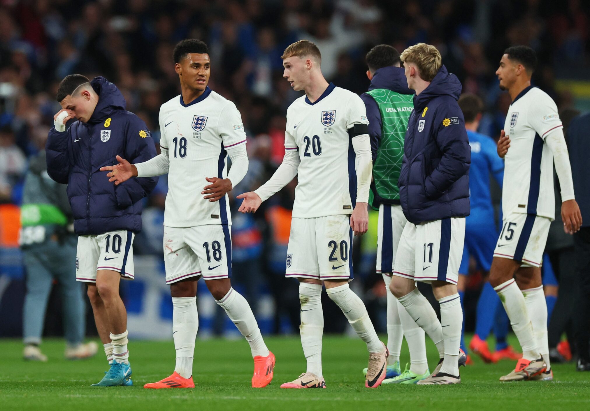 المنتخب اليوناني يفوز امام إنجلترا في دوري الأمم الأوروبية