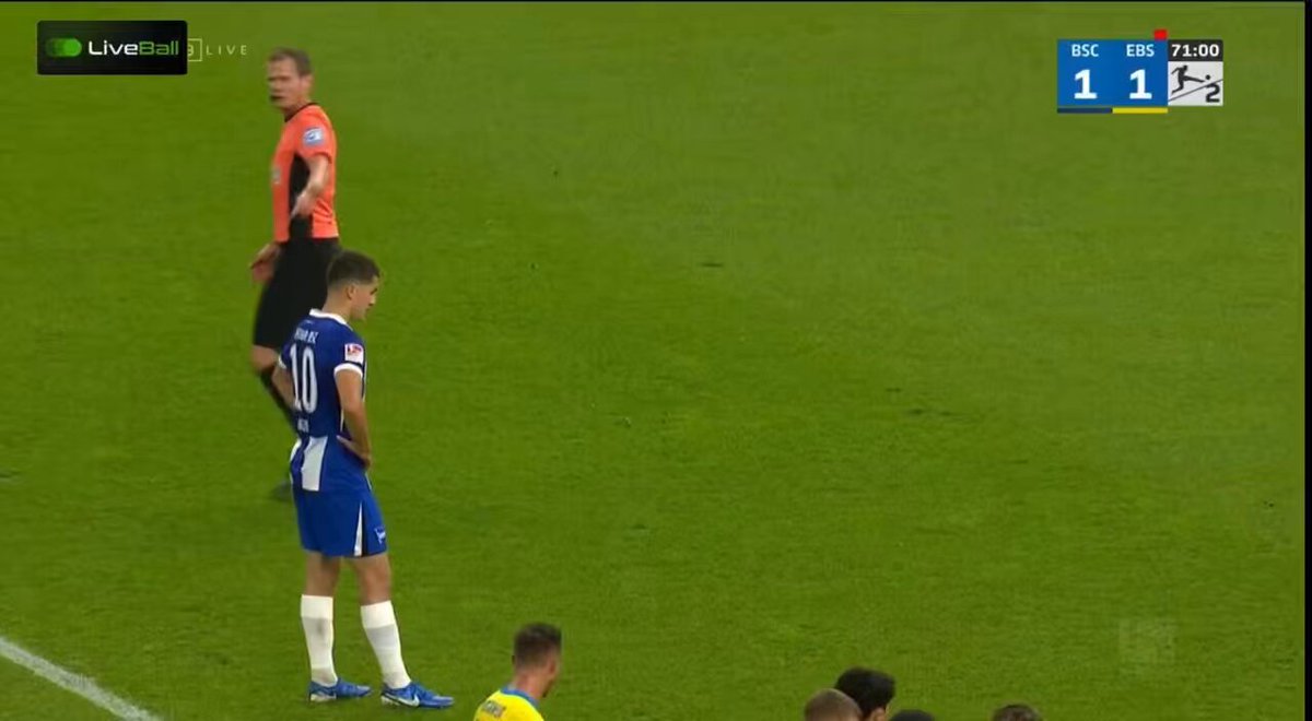 شاهد هدف  لاعب المنتخب الجزائري ابراهيم مازا في الدوري الالماني اليوم
