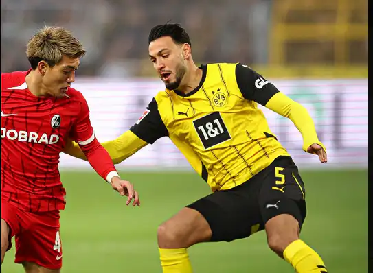 بمشاركة بن سبعيني .. دورتموند يكتسح فرايبورغ في الدوري الألماني