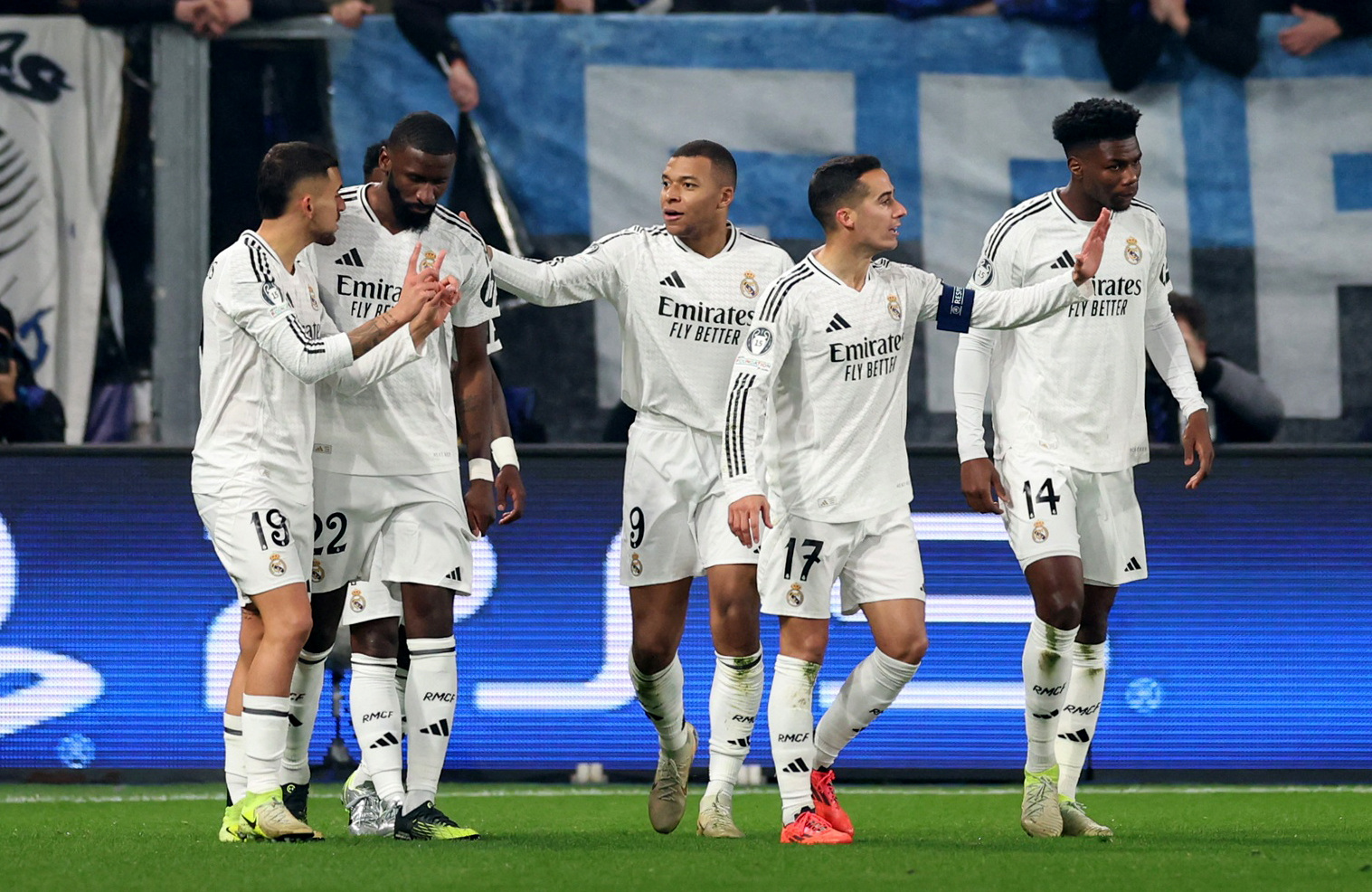 ريال مدريد يفوز على مضيفه أتالانتا في دوري أبطال أوروبا