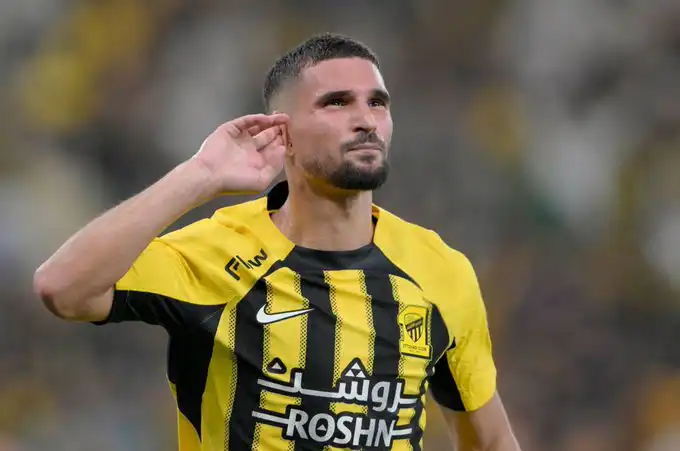بهدف وتمريرة حاسمة .. حسام عوار يتحصل على أفضل لاعب مواجهة الاتحاد والرائد