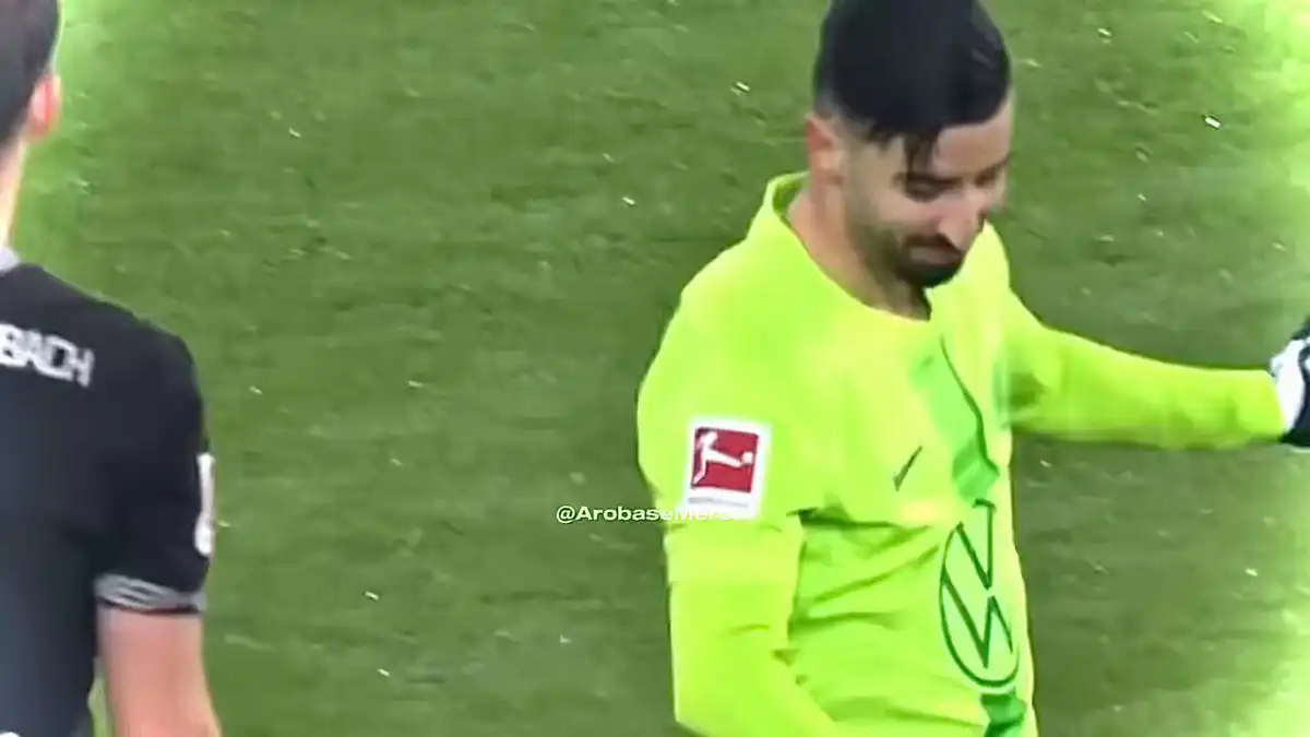 شاهد ملخص لمسات و تألق محمد امين عمورة في مباراة بروسيا مونشنغلادباخ و فولسبورغ