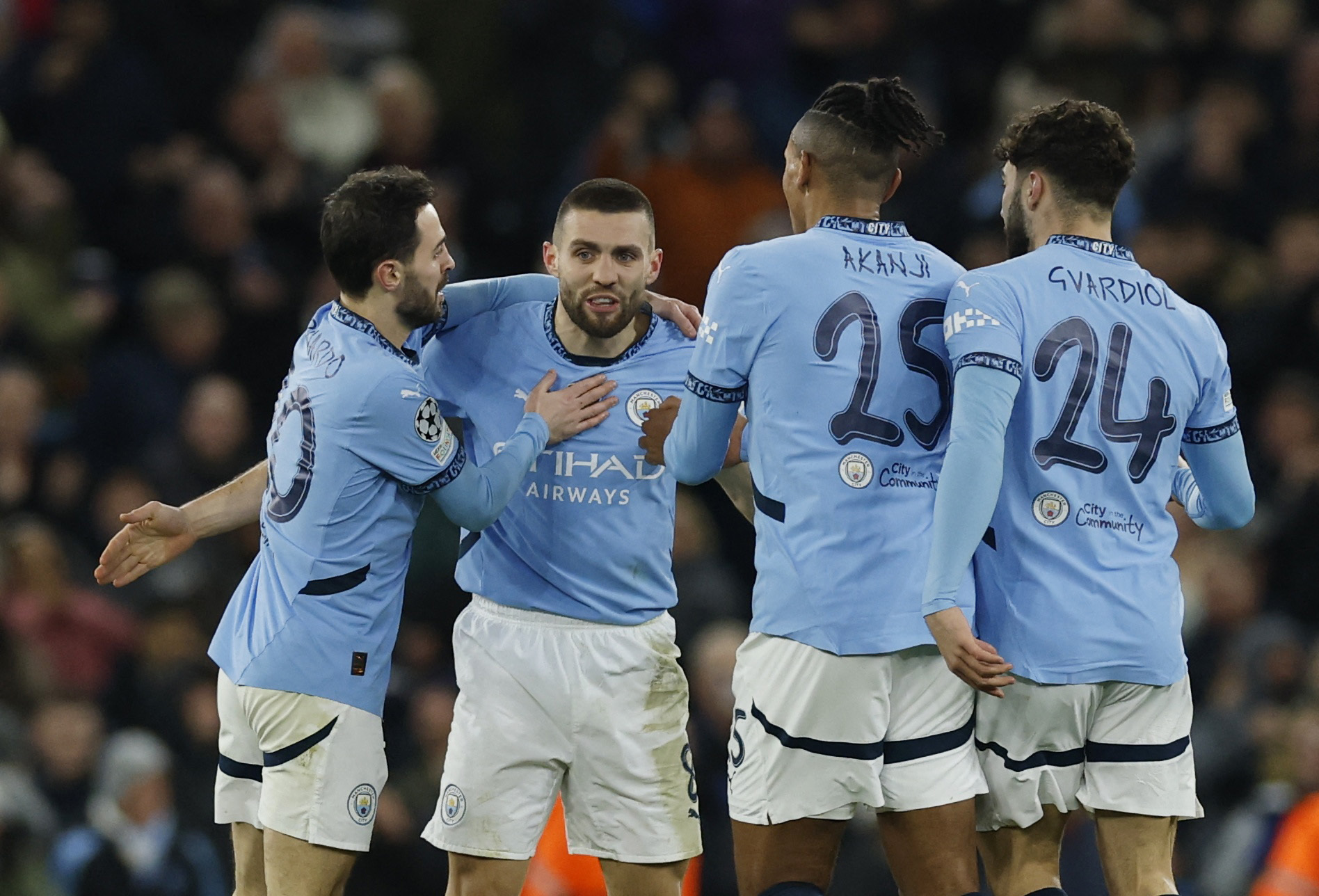 مانشستر سيتي يضمن تواجده في ملحق الأدوار الإقصائية لدوري أبطال أوروبا