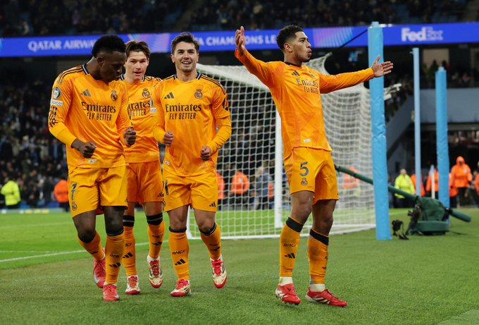 ريال مدريد يفوز على مانشستر سيتي في ذهاب ثمن نهائي دوري أبطال أوروبا