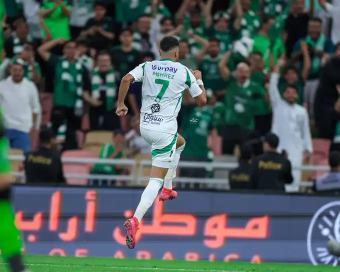 محرز يقود أهلي جدة للفوز على الغرافة بدوري أبطال آسيا