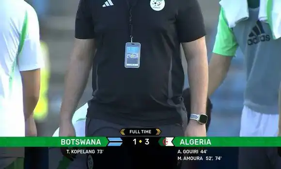 بوتسوانا-الجزائر (1-3): فوز ثمين ومهم للمنتخب الوطني