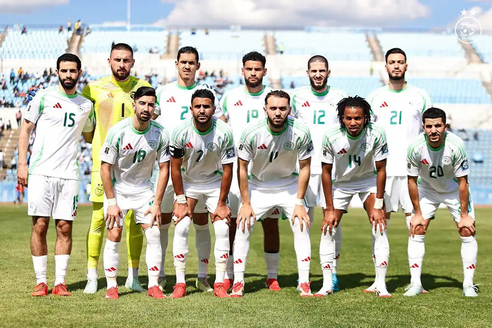 قائمة المنتخب الوطني الجزائري تحسبًا لوديتي السويد و رواندا
