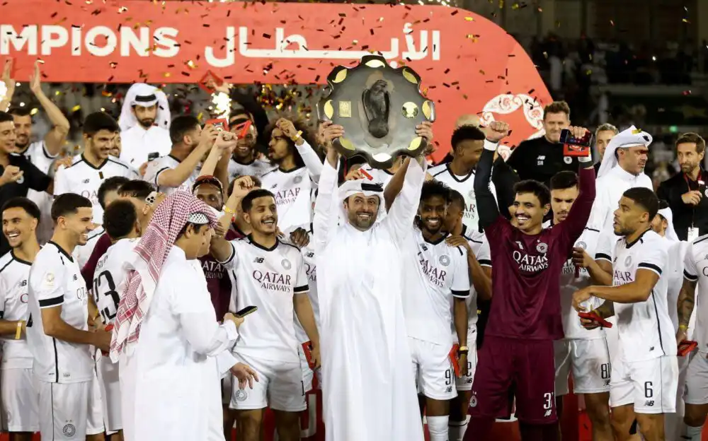 يوسف عطال و بوناصر يتوجان بلقب دوري نجوم قطر مع السد
