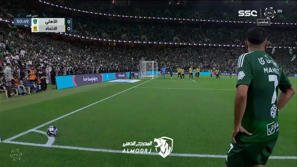 تمريرة محرز الحاسمة من الركنية ضد الاتحاد اليوم
