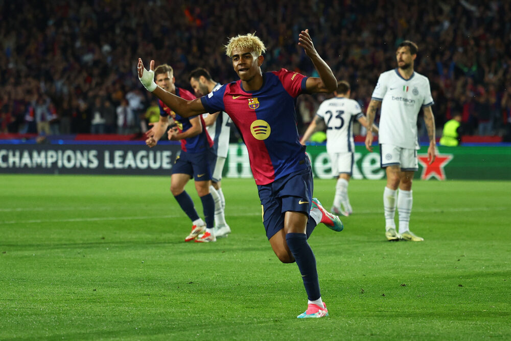 برشلونة يتعادل مع إنتر في ذهاب نصف نهائي دوري أبطال أوروبا