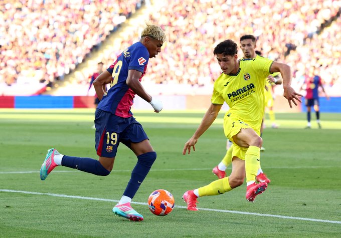 برشلونة البطل يخسر بميدانه أمام ضيفه فياريال في الدوري الإسباني
