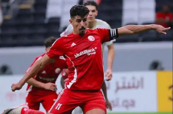 بغداد بونجاح هداف ويقود فريقه الشمال للفوز امام نادي العربي وتصدر الدوري القطري